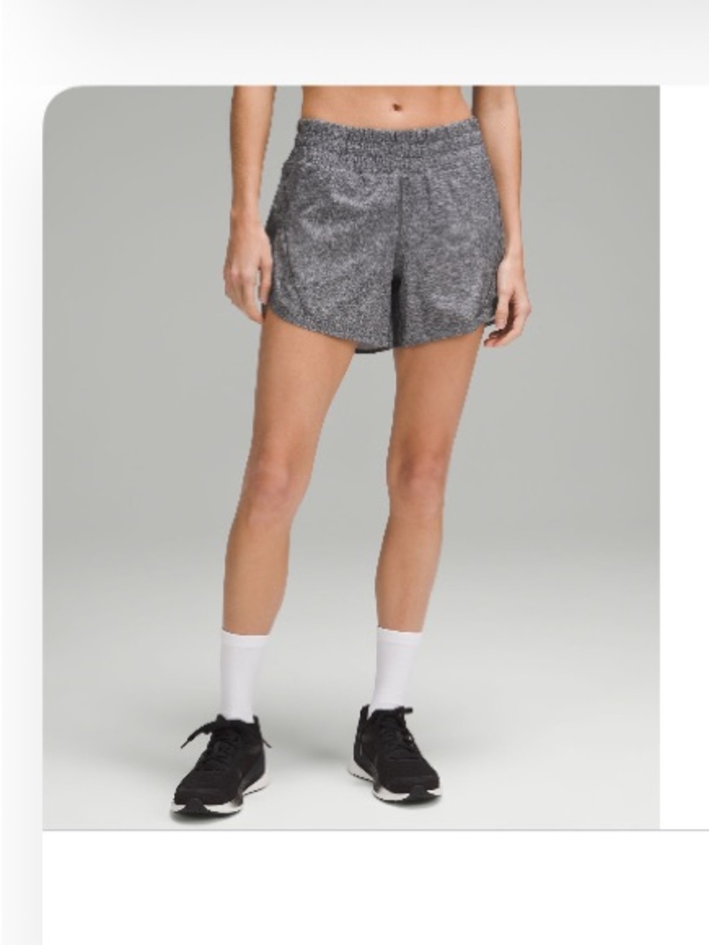 Lululemon Track That Mid-Rise Lined Short 5"